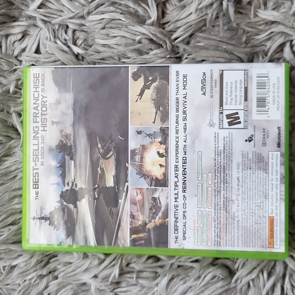 Call of duty MW3 l Xbox l Xbox 360 l mature l video game l gamer l disc - Picture 4 of 4